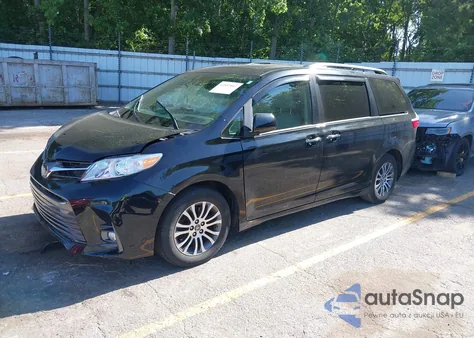 2020 Toyota Sienna Xle z USA, uszkodzony, nr VIN 5TDYZ3DC7LS035294